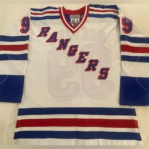Gretzky Signed Authentic Rangers Jersey From UDA.